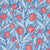 View fabric To Buy: Schumacher Mirabelle Berry And Blue 180062 Schumacher Classics Collection Indoor Upholstery Fabric