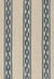 View fabric To Buy: Schumacher Mojave Ikat Stripe Indigo 67511 Ikat Collection Indoor Upholstery Fabric