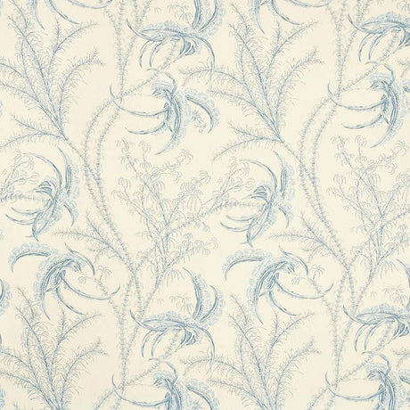 Schumacher Ocean Toile Delft 176990 Schumacher Classics Collection Indoor Upholstery Fabric