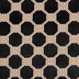Schumacher Octavia Velvet Onyx 72795 Cut and Patterned Velvets Collection Indoor Upholstery Fabric