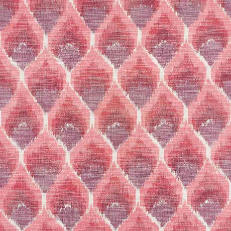 Schumacher Odisha Ikat Reds 72642 Ikat Collection Indoor Upholstery Fabric