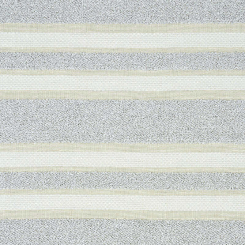 Schumacher Ohara Stripe  Grey 78490 Indoor / Outdoor Prints and Wovens Collection Upholstery Fabric
