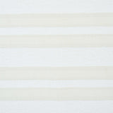 Schumacher Ohara Stripe  Ivory 78491 Indoor / Outdoor Prints and Wovens Collection Upholstery Fabric