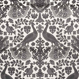 Schumacher Pavone Velvet Carbon 72970 Cut and Patterned Velvets Collection Indoor Upholstery Fabric