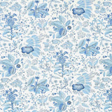 Schumacher Pomegranate Botanical Blue 178124 Schumacher Classics Collection Indoor Upholstery Fabric