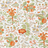 Schumacher Pomegranate Botanical Orange 178122 Schumacher Classics Collection Indoor Upholstery Fabric