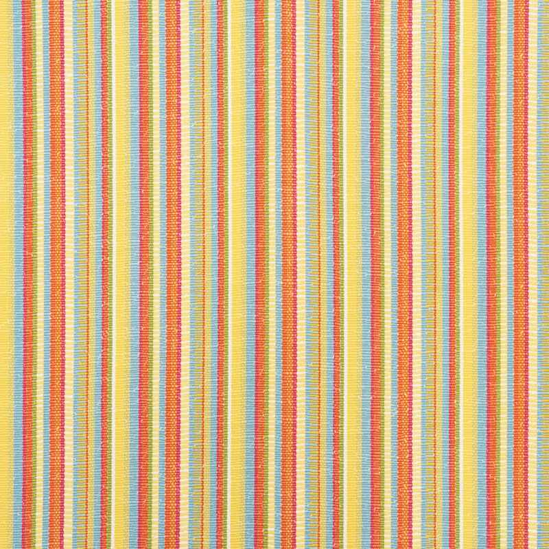 Schumacher Primavera Stripe Marigold 73110 Indoor / Outdoor Prints and Wovens Collection Upholstery Fabric