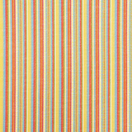 Schumacher Primavera Stripe Marigold 73110 Indoor / Outdoor Prints and Wovens Collection Upholstery Fabric