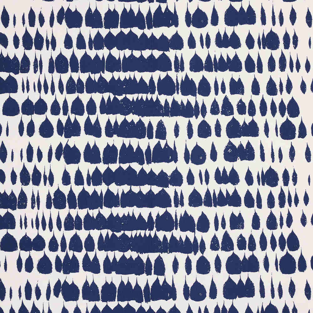 Schumacher Queen Of Spain Navy 175208 Moon River Collection Indoor Upholstery Fabric