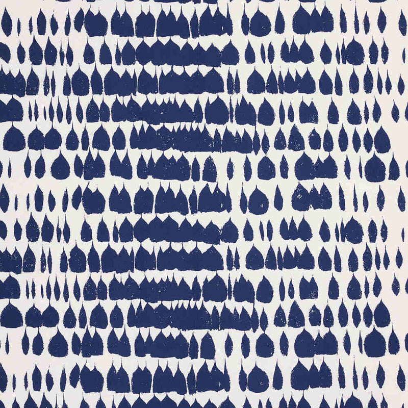 Schumacher Queen Of Spain Navy 175208 Moon River Collection Indoor Upholstery Fabric