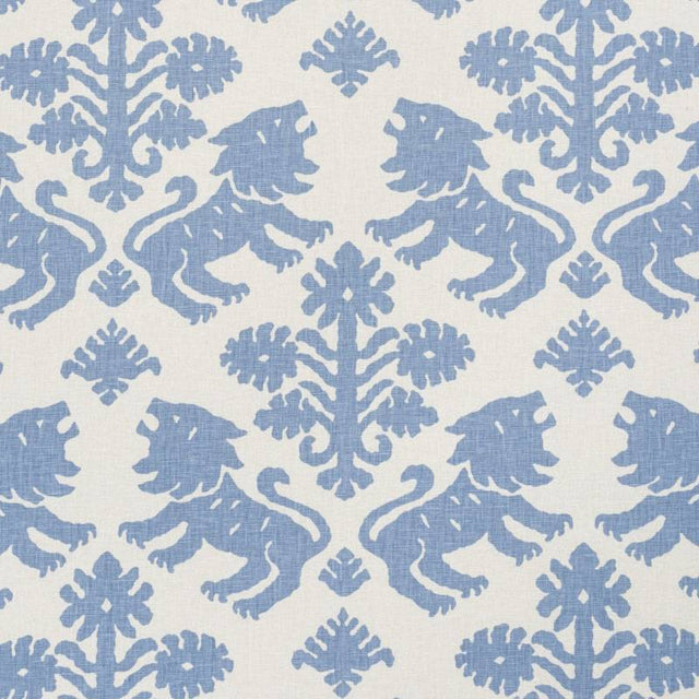 Schumacher Regalia Blue 177300 Schumacher Classics Collection Indoor Upholstery Fabric