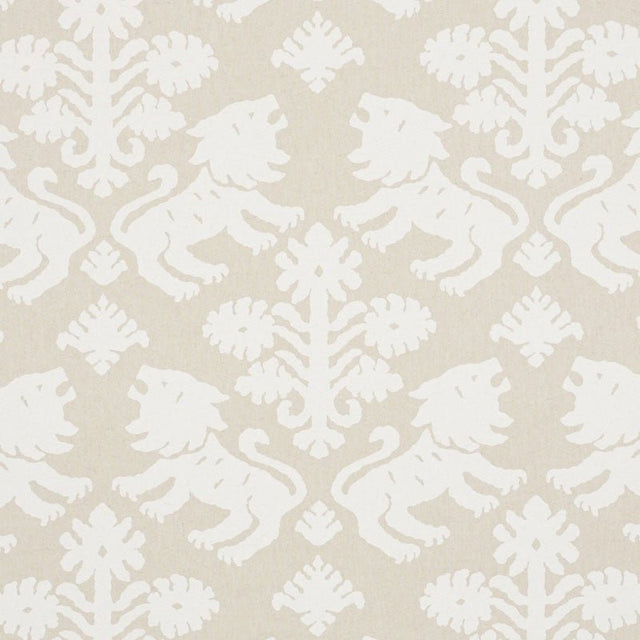 Schumacher Regalia Natural 177302 Schumacher Classics Collection Indoor Upholstery Fabric