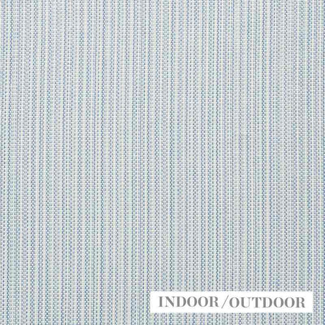Schumacher Rustic Basketweave Sky 73882 Indoor / Outdoor Linen Collection Upholstery Fabric