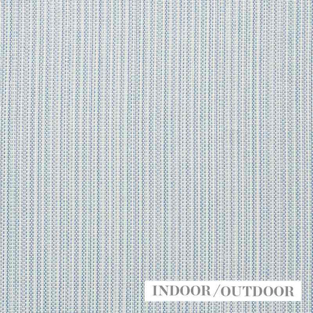 Schumacher Rustic Basketweave Sky 73882 Indoor / Outdoor Linen Collection Upholstery Fabric