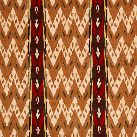 Schumacher Samar Ikat Velvet Gold 80240 Cut and Patterned Velvets Collection Indoor Upholstery Fabric