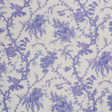 Schumacher San Cristobal Toile Purple 178732 Schumacher Classics Collection Indoor Upholstery Fabric