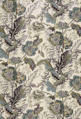 Schumacher Sandoway Vine Seaglass 174540 Schumacher Classics Collection Indoor Upholstery Fabric