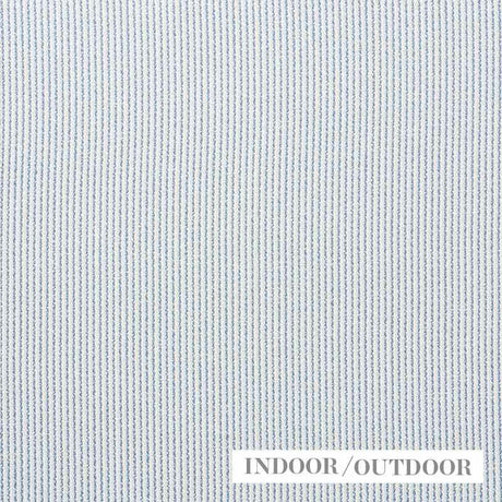 Schumacher Shoreline Stripe Sky 73852 Indoor / Outdoor Linen Collection Upholstery Fabric