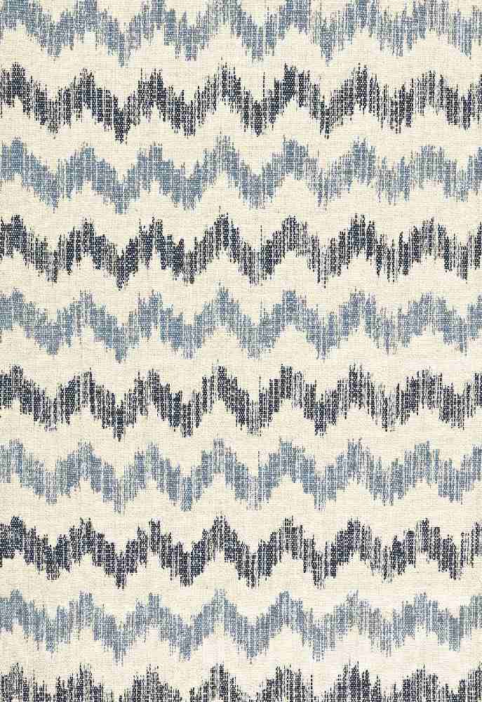 Schumacher Sierra Ikat Indigo 175310 Ikat Collection Indoor Upholstery Fabric