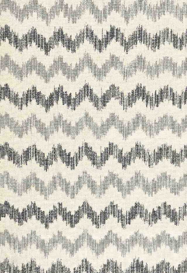 Schumacher Sierra Ikat Zinc 175311 Ikat Collection Indoor Upholstery Fabric
