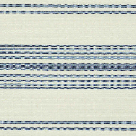Schumacher Solana Stripe  Navy 79330 Indoor / Outdoor Prints and Wovens Collection Upholstery Fabric