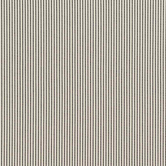 Schumacher Stitched Stripe Black 71744 Indoor / Outdoor Prints and Wovens Collection Upholstery Fabric