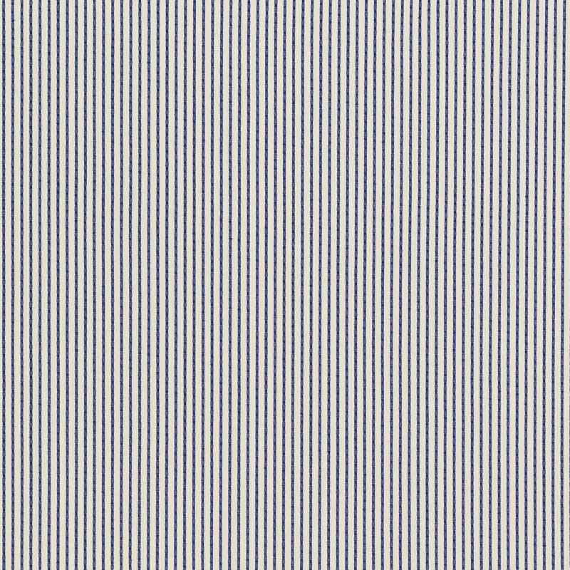 Schumacher Stitched Stripe Navy 71743 Indoor / Outdoor Prints and Wovens Collection Upholstery Fabric