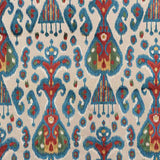 Schumacher Tabriz Ikat Velvet Multi 73930 Cut and Patterned Velvets Collection Indoor Upholstery Fabric