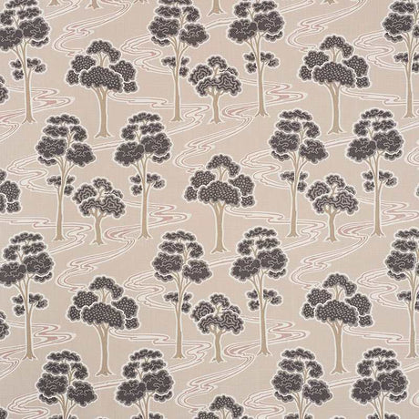 Schumacher Tree River Blush 176740 Schumacher Classics Collection Indoor Upholstery Fabric