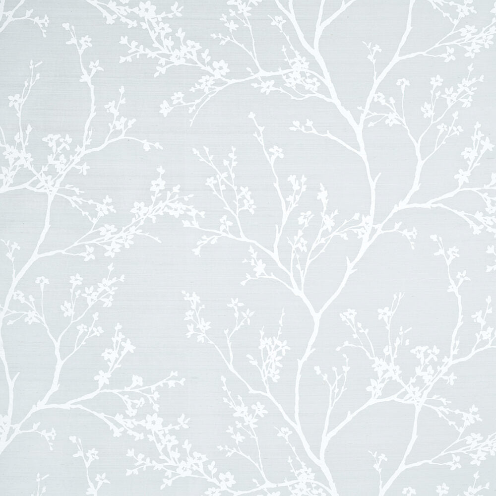 Schumacher Twiggy Silk Ice 180500 Moon River Collection Indoor Upholstery Fabric