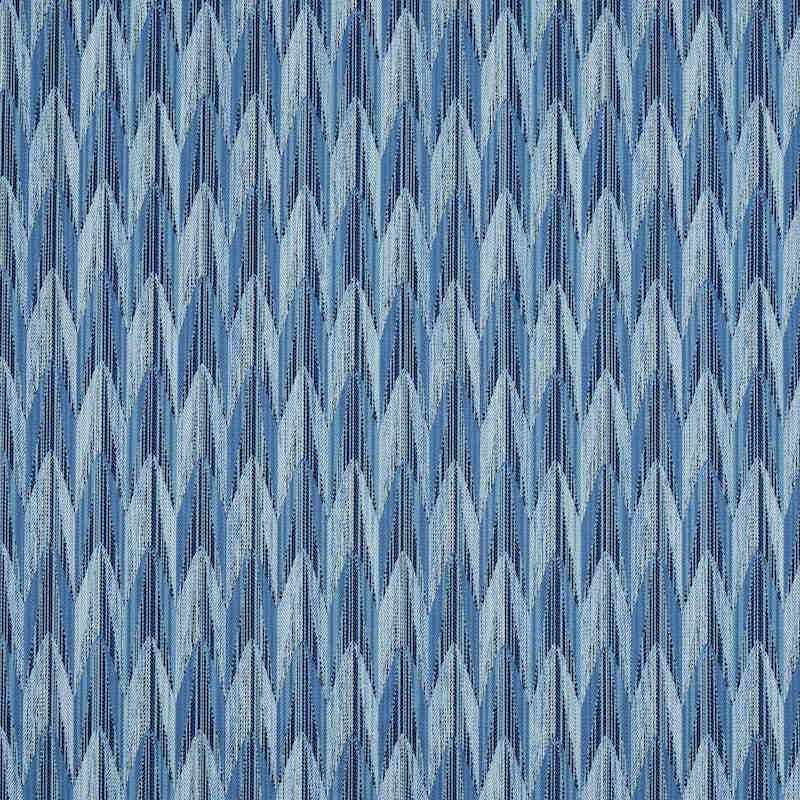 Schumacher Verdant  Blue 75912 Indoor / Outdoor Prints and Wovens Collection Upholstery Fabric