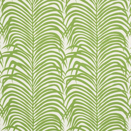 Schumacher Zebra Palm Leaf 73171 Indoor / Outdoor Prints and Wovens Collection Upholstery Fabric