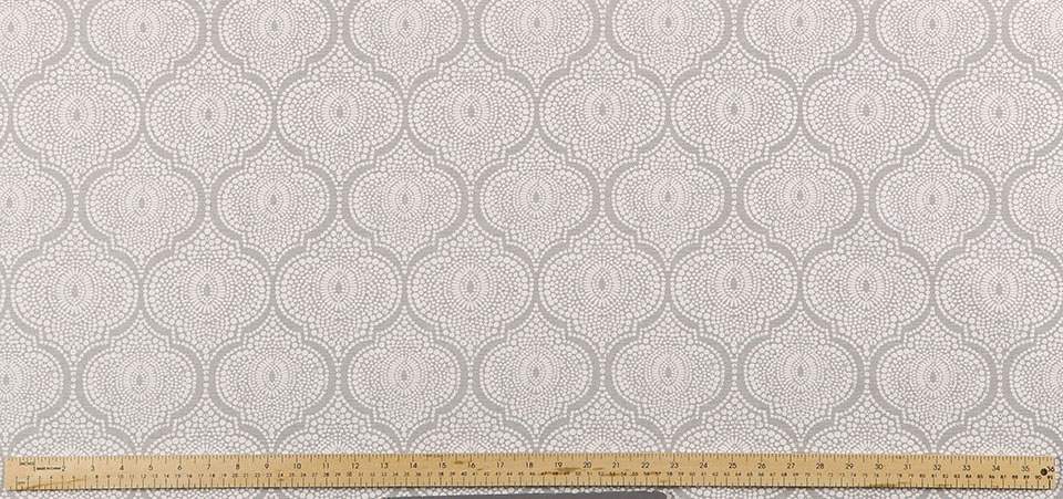 Scott Living Arabesque Quartz Grey / Rochefort Modern Century Collection Multipurpose Fabric