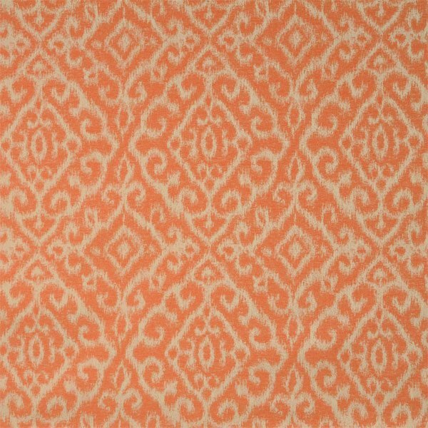Silver State Sunbrella Macau Tangerine Savannah Collection Upholstery Fabric