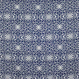 Silver State Sunbrella Penelope Indigo Roman Holidays Collection Upholstery Fabric