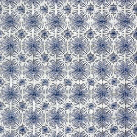 Silver State Sunbrella Sparkler Indigo Roman Holidays Collection Upholstery Fabric