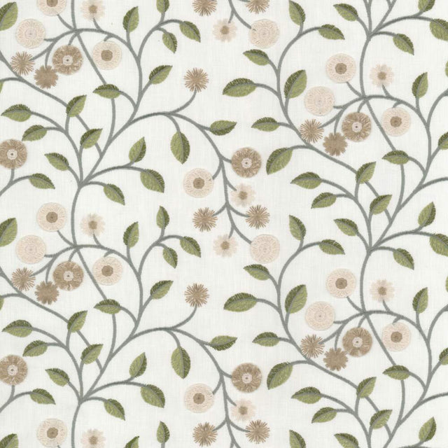 Stout Alma Avocado 1 Rainbow Library Collection Multipurpose Fabric
