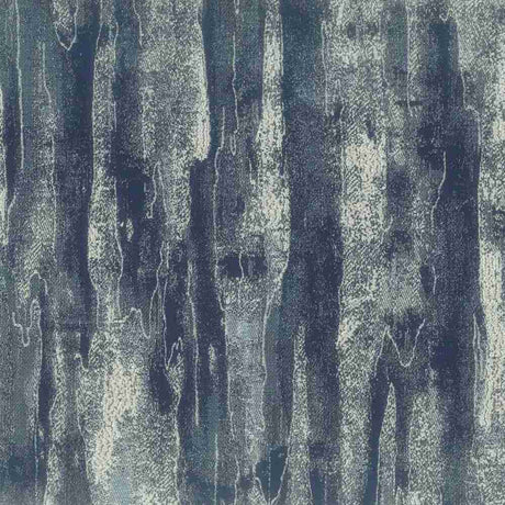 Stout Beatrice Navy 2 Color My Window Collection Drapery Fabric