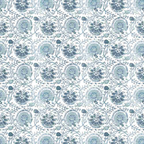 Stout Gibertini Blue 2 Rainbow Library Collection Multipurpose Fabric