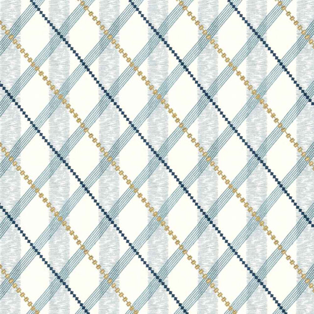 Stout Gleam Blue 1 Rainbow Library Collection Multipurpose Fabric