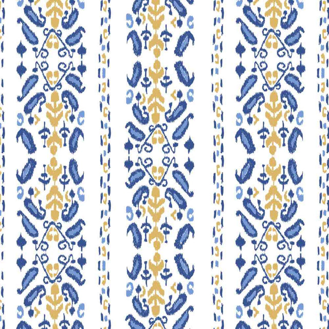 Stout Ikat Frenchblue 3 Comfortable Living Collection Multipurpose Fabric