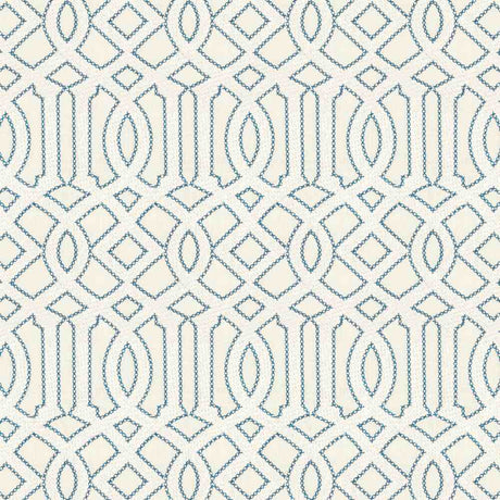 Stout Interlachen Emb Cloud 7801-4 Bassett McNab Collection Drapery Fabric