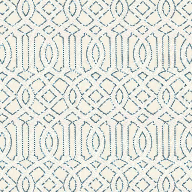 Stout Interlachen Emb Cloud 7801-4 Bassett McNab Collection Drapery Fabric