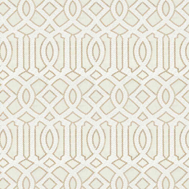 Stout Interlachen Emb Sanddune 7801-11 Bassett McNab Collection Upholstery Fabric
