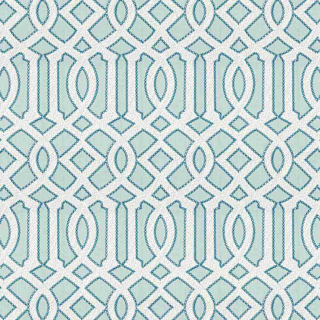 Stout Interlachen Emb Shorebreak 7801-17 Bassett McNab Collection Upholstery Fabric