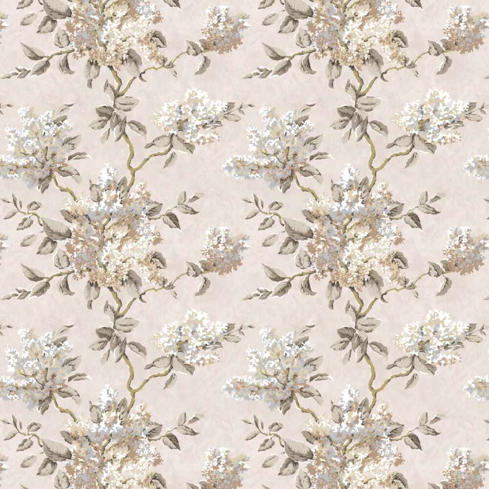 Stout Lilacs Sandstone 7829-1 Bassett McNab Collection Multipurpose Fabric
