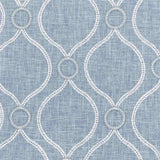 Stout Looping Slate 7 Color My Window Collection Drapery Fabric