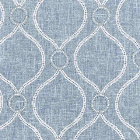 Stout Looping Slate 7 Color My Window Collection Drapery Fabric