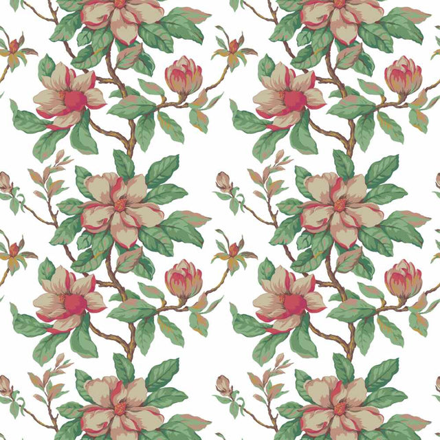 Stout Magnolia Grandiflora  7460-3 Bassett McNab Collection Multipurpose Fabric