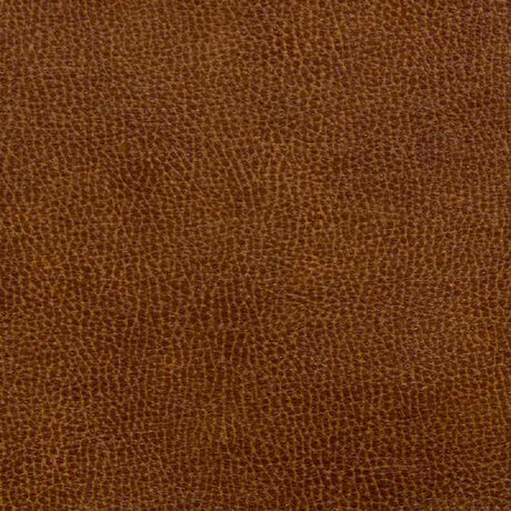 Stout Noseda Saddle 5 Recycled Leather Collection Indoor Upholstery Fabric